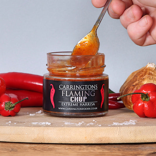 Carringtons Flaming Chup - Extreme Harissa