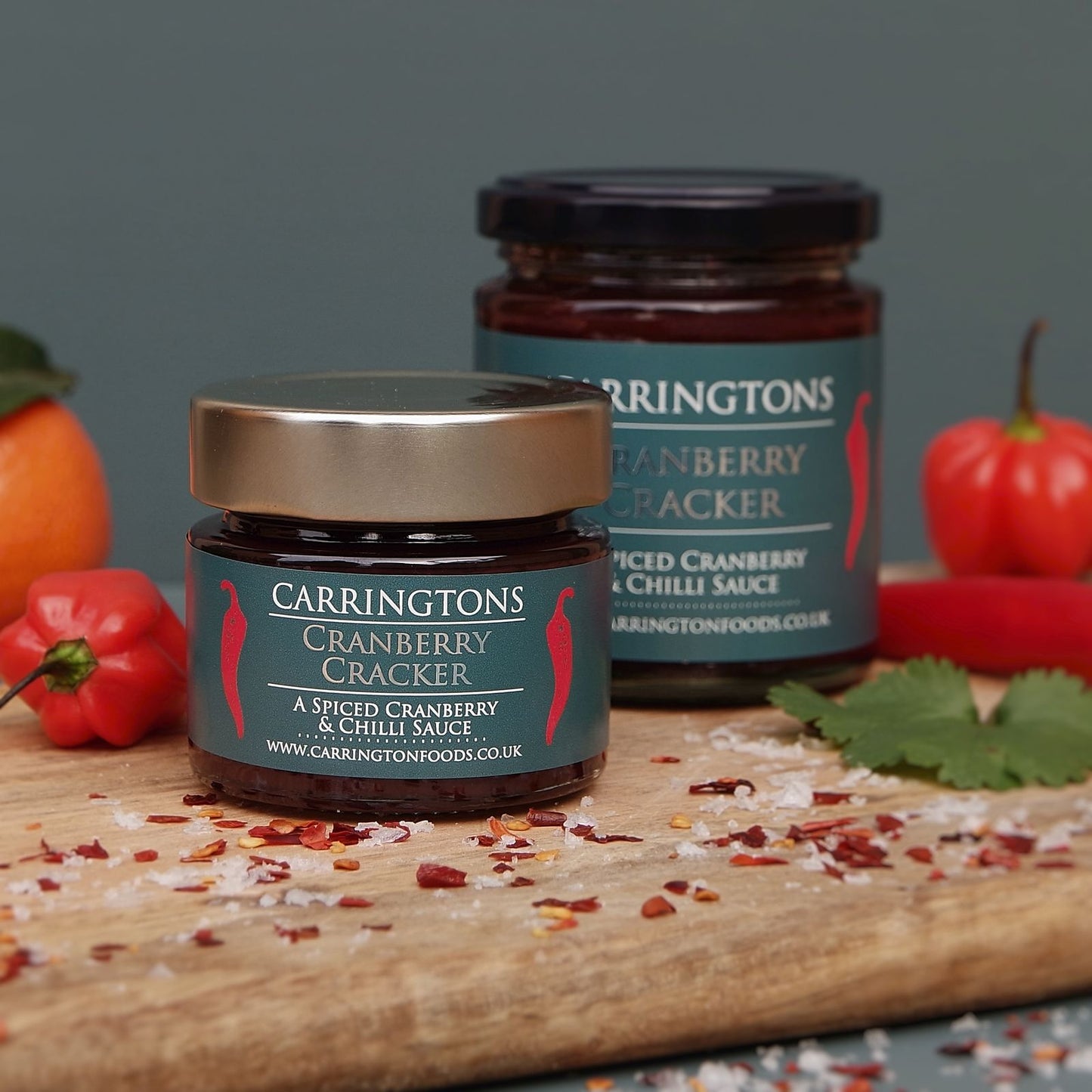 Carringtons Cranberry Cracker - Spiced Cranberry Chilli Sauce