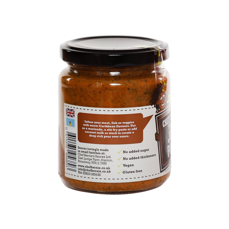 Chef Bernies Hot & Spicy Cook-In Jerk Paste