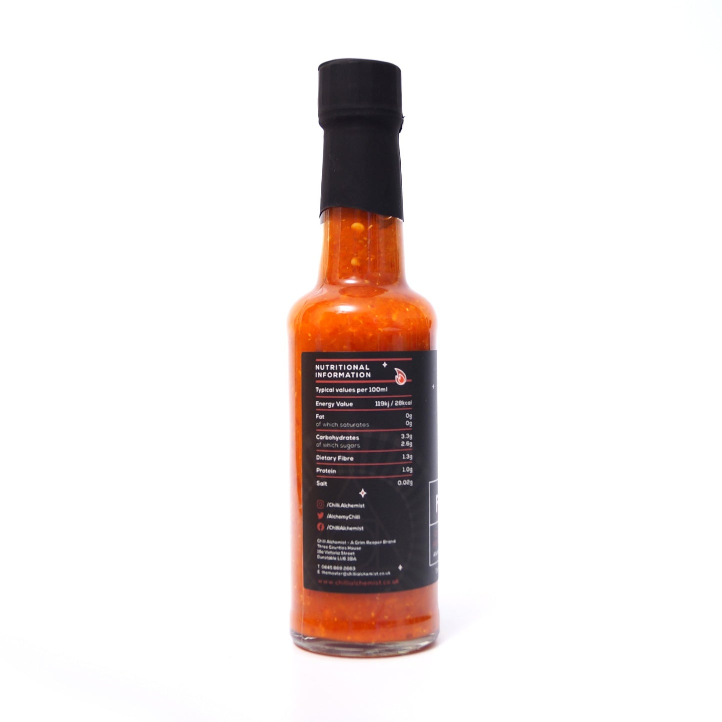 Chilli Alchemist - Flame - Ghost Pepper & Cayenne Hot Sauce