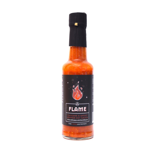 Chilli Alchemist - Flame - Salsa picante de pimienta fantasma y cayena