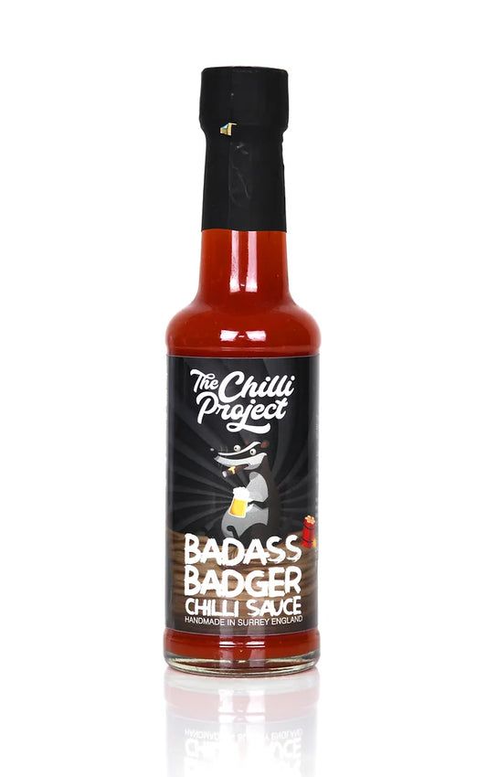 The Chilli Project - Badass Badger Chilli Sauce - Sweet N Sour Orange & Scorpion Chilli