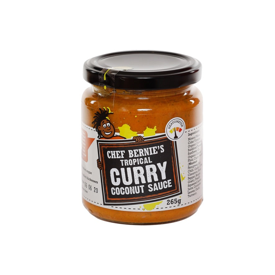 Chef Bernies Caribbean Coconut Curry Cook-In Sauce