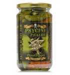 Psycho Juice - Ghost Pepper Pickled Gherkins