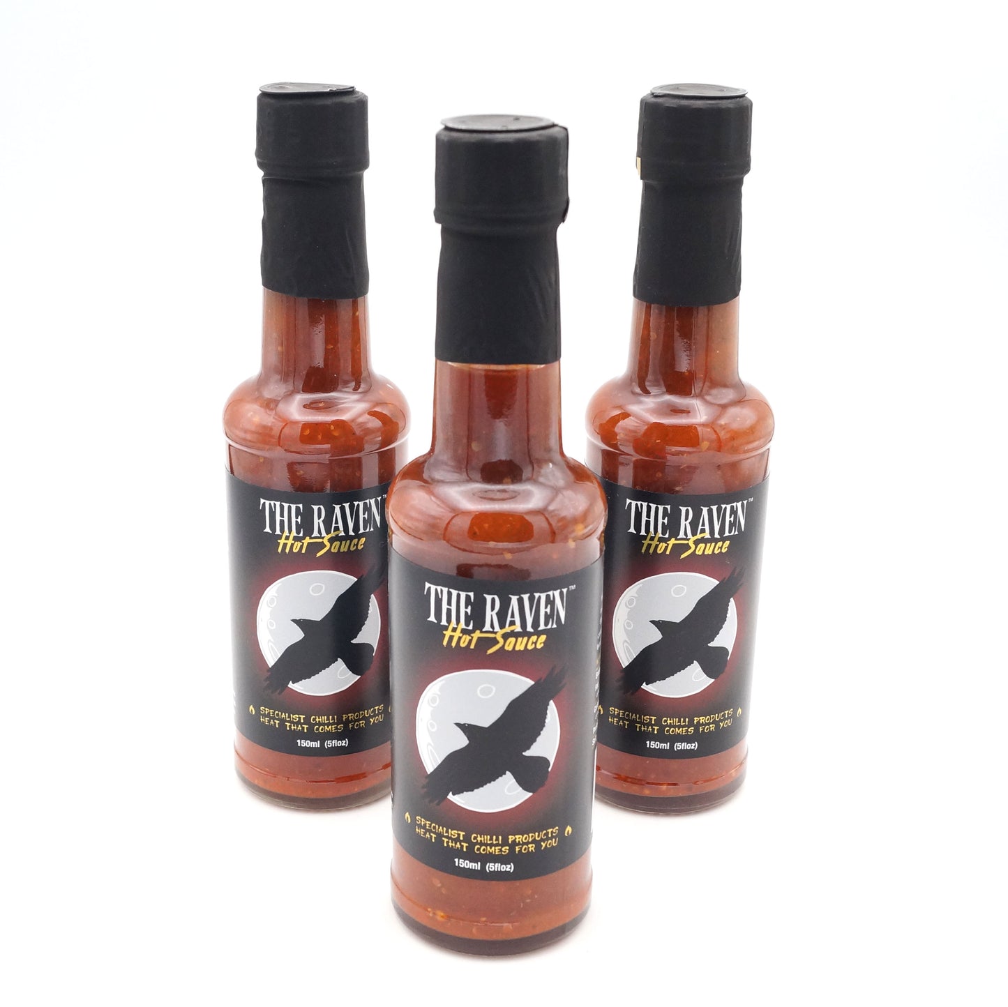 Grim Reaper - The Raven - Scorpion Chilli, Mustard & Chipotle Hot Sauce