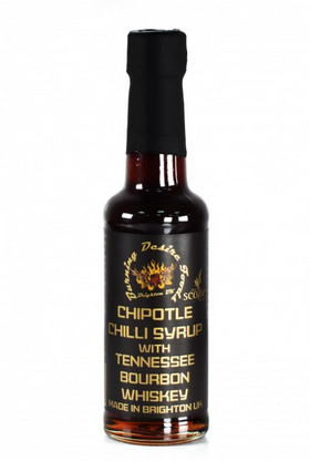 Deseo ardiente: jarabe de chile chipotle con whisky bourbon de Tennessee