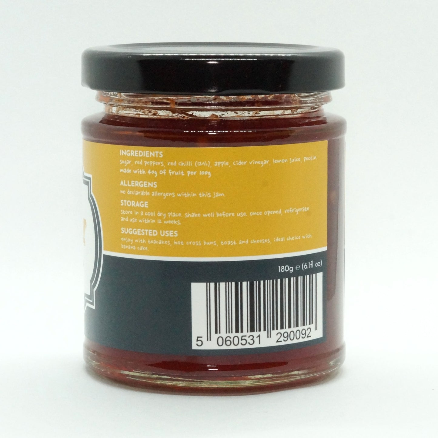 Mermelada de chile Dorset - Jammy - Suave y espumosa