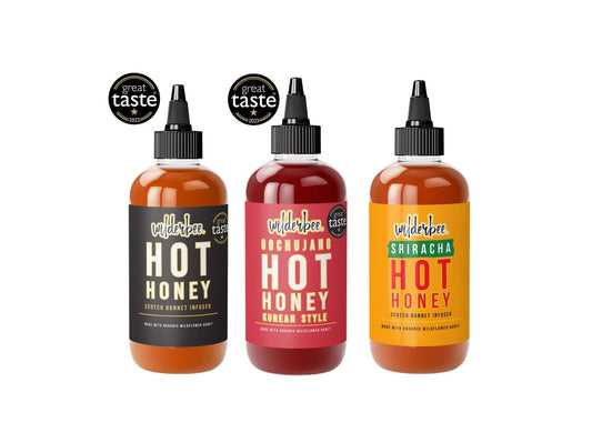 Wilderbee Hot Honey Trio